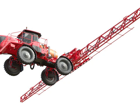 Pulverizador autopropelido Modelo 3D
