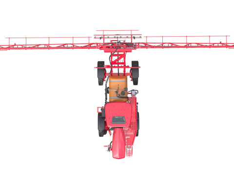 自走式噴霧器 3Dモデル