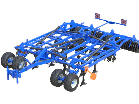 Soil Cultivator 3D Model
