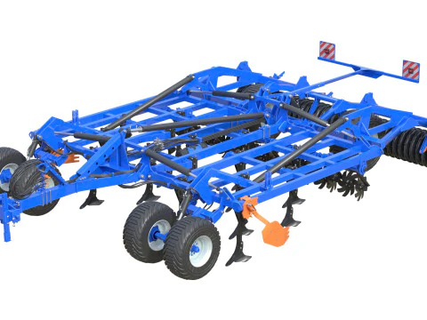Soil Cultivator 3D Model