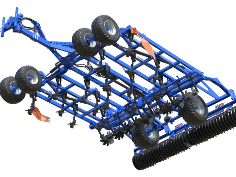 Soil Cultivator 3D Model