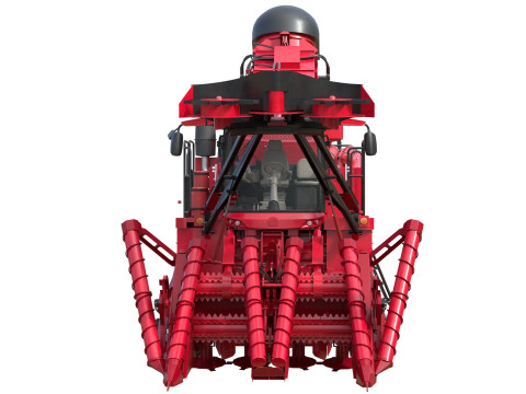 Mietitrice per canna da zucchero Modello 3D