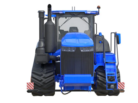 ट्रैक किया गया ट्रैक्टर 3D मॉडल