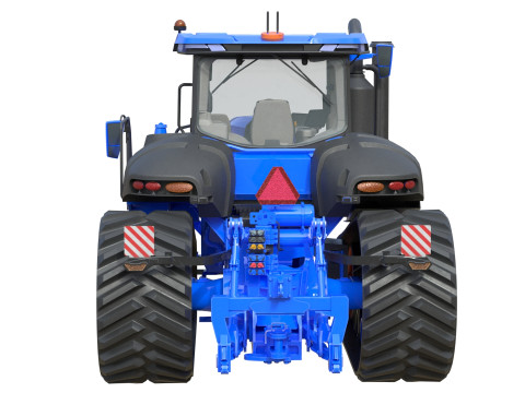 Tractor de orugas Modelo 3D