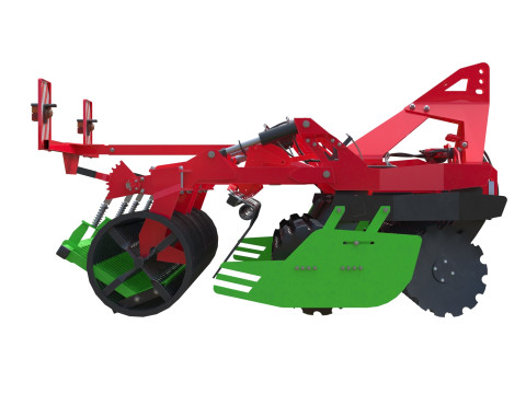 Gezogene Scheibenegge 3D Modell