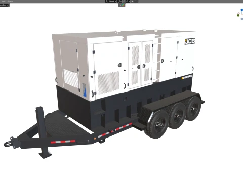 JCB Generator G625RS 3D Model