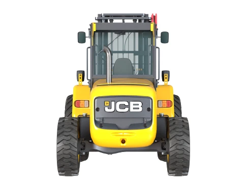 JCB Rough Terrain Forklift 940 3D Model