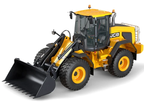 JCB Wiellader 457 3D Model