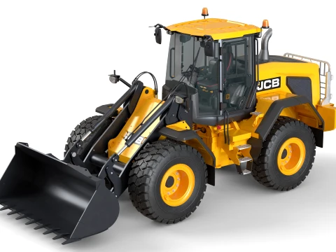 JCB Wheel Loader 457 3D Model