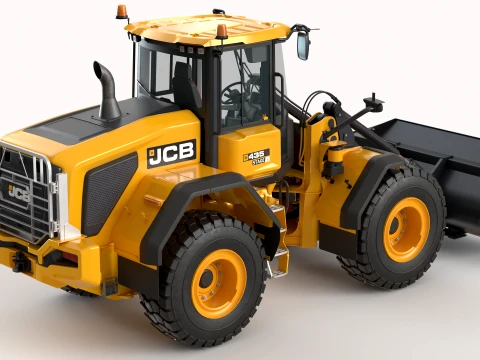 JCB Wheel Loader 457 3D Model