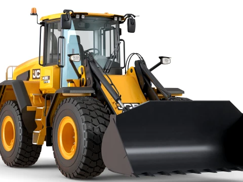 JCB Wheel Loader 457 3D Model