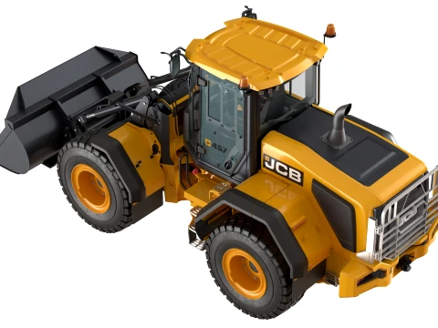 JCB Wheel Loader 457 3D Model