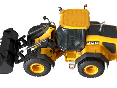 JCB Wheel Loader 457 3D Model