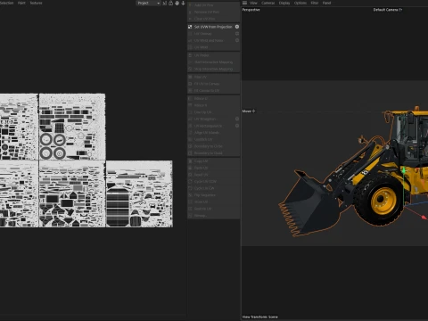 JCB Wheel Loader 457 3D Model