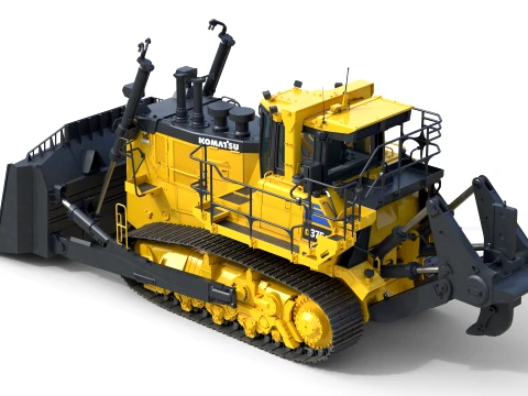 Komatsu D375A 3D Model