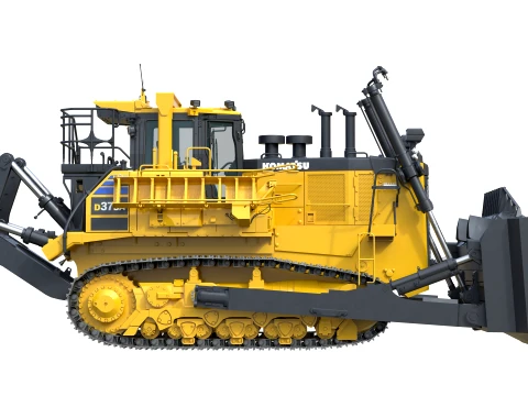 Komatsu D375A 3D Model