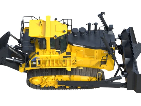 Komatsu D375A 3D Model