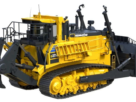 Komatsu D375A 3D Model