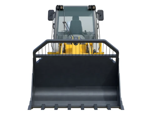 Liebherr Crawler Loader LR 636 3D Model