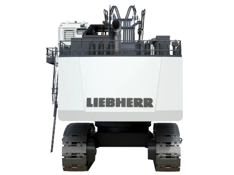 Liebherr R9800 G6 Mining Excavator 3D Model