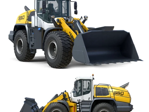 Liebherr Xpower 550 wiellader 3D Model