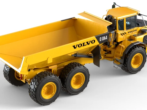 Volvo Articulated Hauler A40D 3D Model