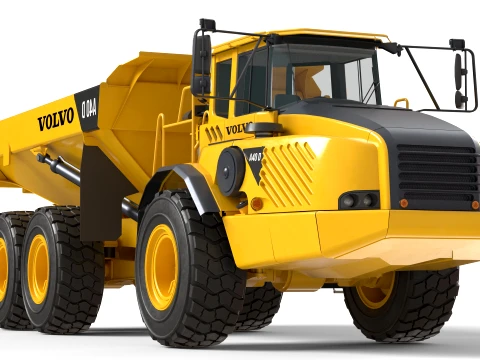 Volvo Articulated Hauler A40D 3D Model