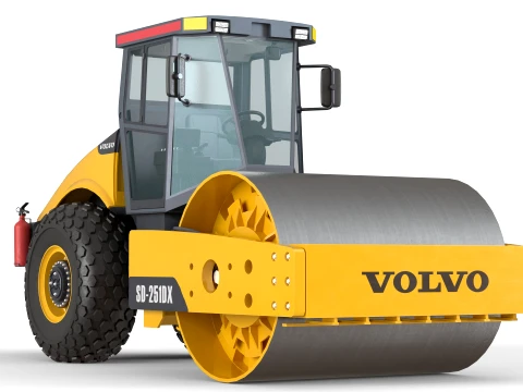 Volvo Soil Compactor SD251DX 3D Model
