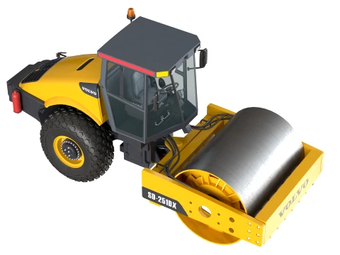 Volvo Soil Compactor SD251DX 3D Model