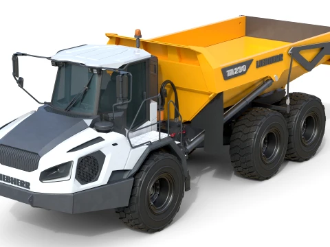 Industrial Vehicles Collection 1 3D Model