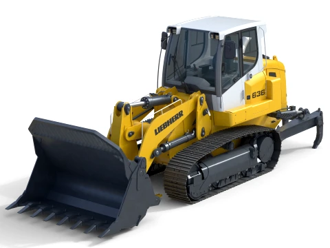 Industrial Vehicles Collection 1 3D Model