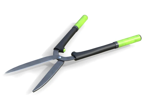 바이패스 전지가위 3D 모델