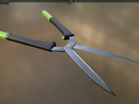 Ignorar tesouras de poda Modelo 3D