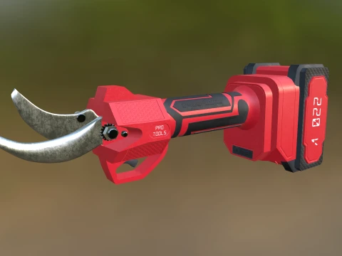 Cordless Pruner 3D Model