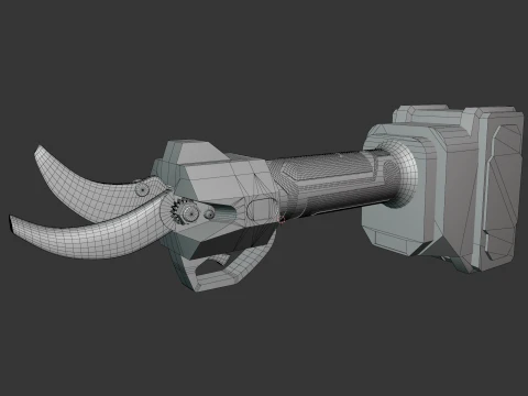 Cordless Pruner 3D Model