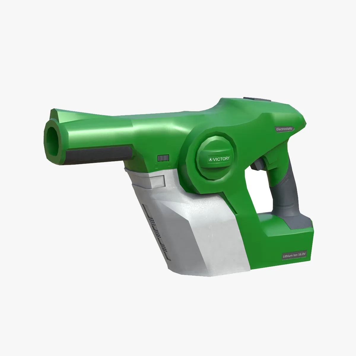 Pulverizador Eletrost&aacute;tico Modelo 3D .c4d .max .obj .3ds .fbx .stl .blend 