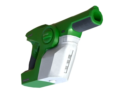 Pulverizador Eletrost&aacute;tico Modelo 3D