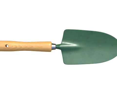 Garden Hand Spade 3D Model