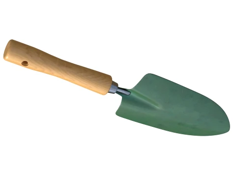Garden Hand Spade 3D Model