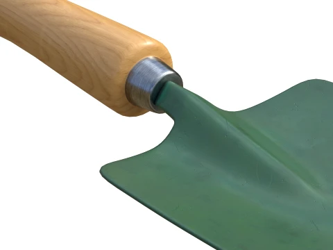 Garden Hand Spade 3D Model