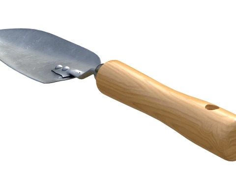 Garden Hand Trowel 3D Model