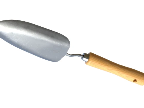 Garden Hand Trowel 3D Model