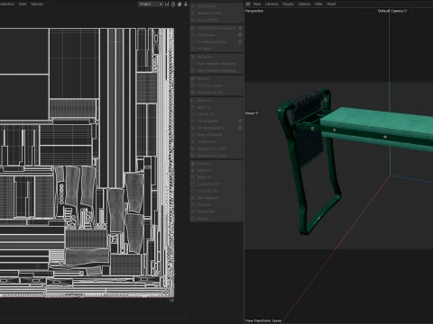 Garden Kneeler 3D Model