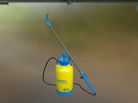 Garden Sprayer 3D Model