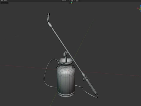 Garden Sprayer 3D Model