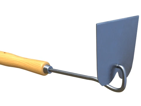 Hand Hoe Garden Tool 3D Model