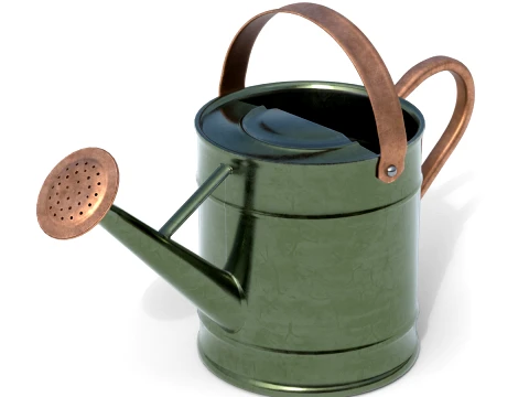 Regadera De Metal Cobre Modelo 3D