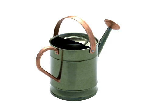 Metal Watering Can Copper 3D Model