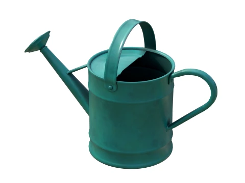 Metal Watering Can Painted 3D Model