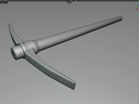 Pickaxe Tool 3D Model